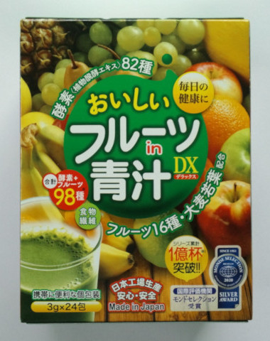 フルーツin青汁DX 72g（3g×24包）